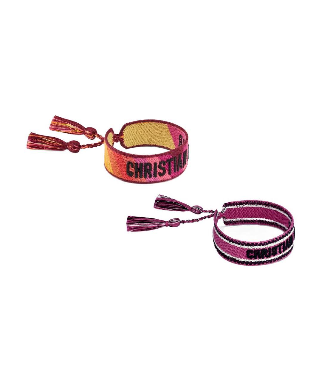 CHRISTIAN DIOR Розовый браслет, фото 2