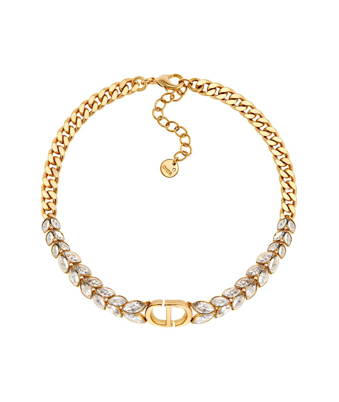 CHRISTIAN DIOR Золотой металлический браслет, фото 1