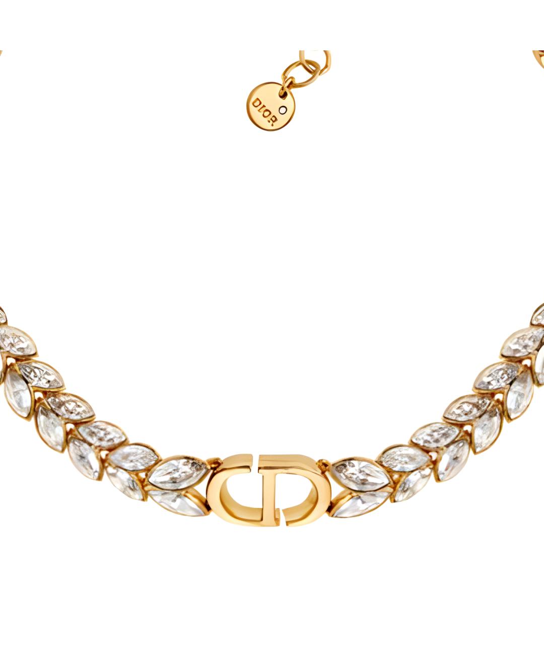 CHRISTIAN DIOR Золотой металлический браслет, фото 2