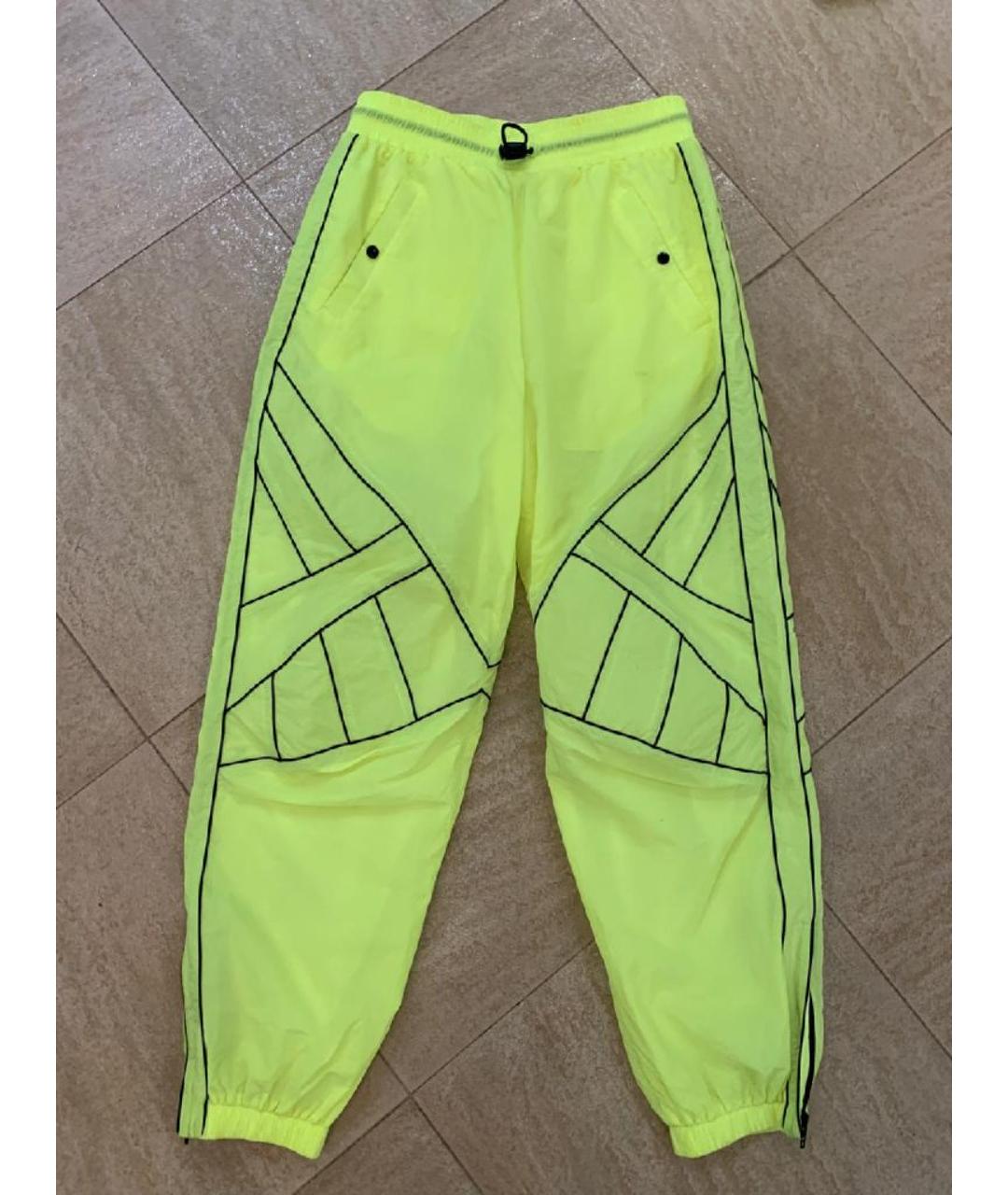 ALEXANDER WANG Салатовый полиэстеровый костюм с брюками, фото 4