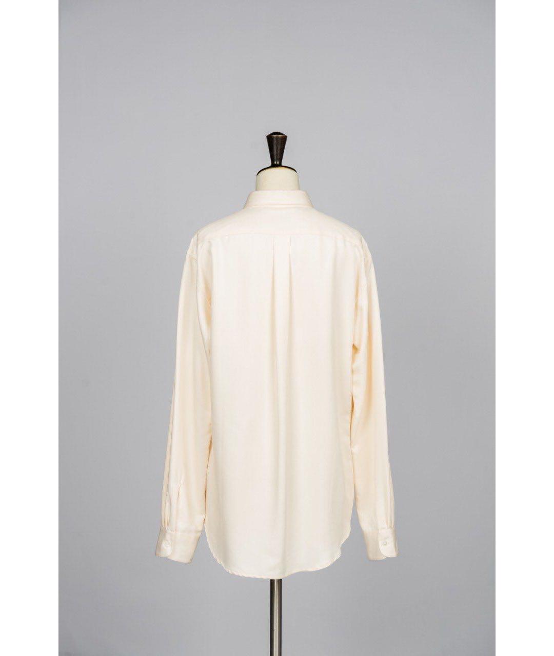 LEMAIRE Белая шелковая рубашка, фото 2