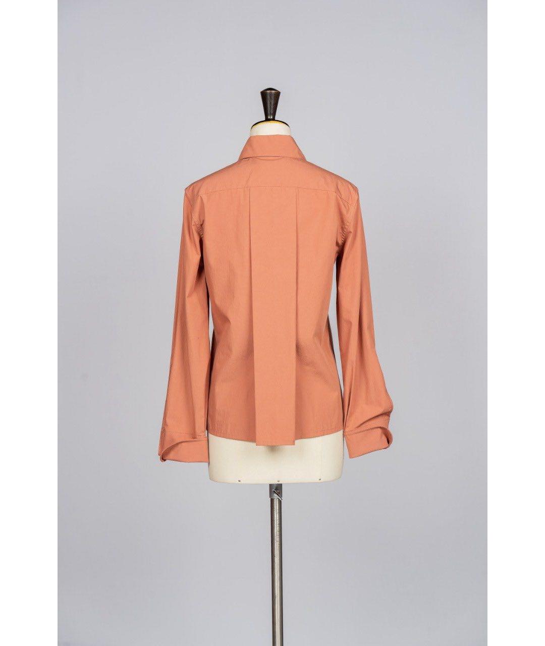 LEMAIRE Коралловая хлопковая блузы, фото 2