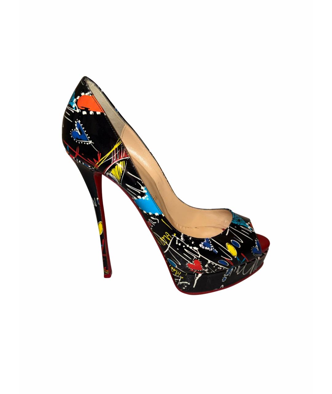 CHRISTIAN LOUBOUTIN Мульти кожаные туфли, фото 1