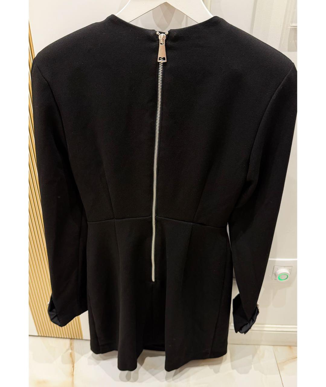 LOULOU STUDIO Черное хлопковое коктейльное платье, фото 2