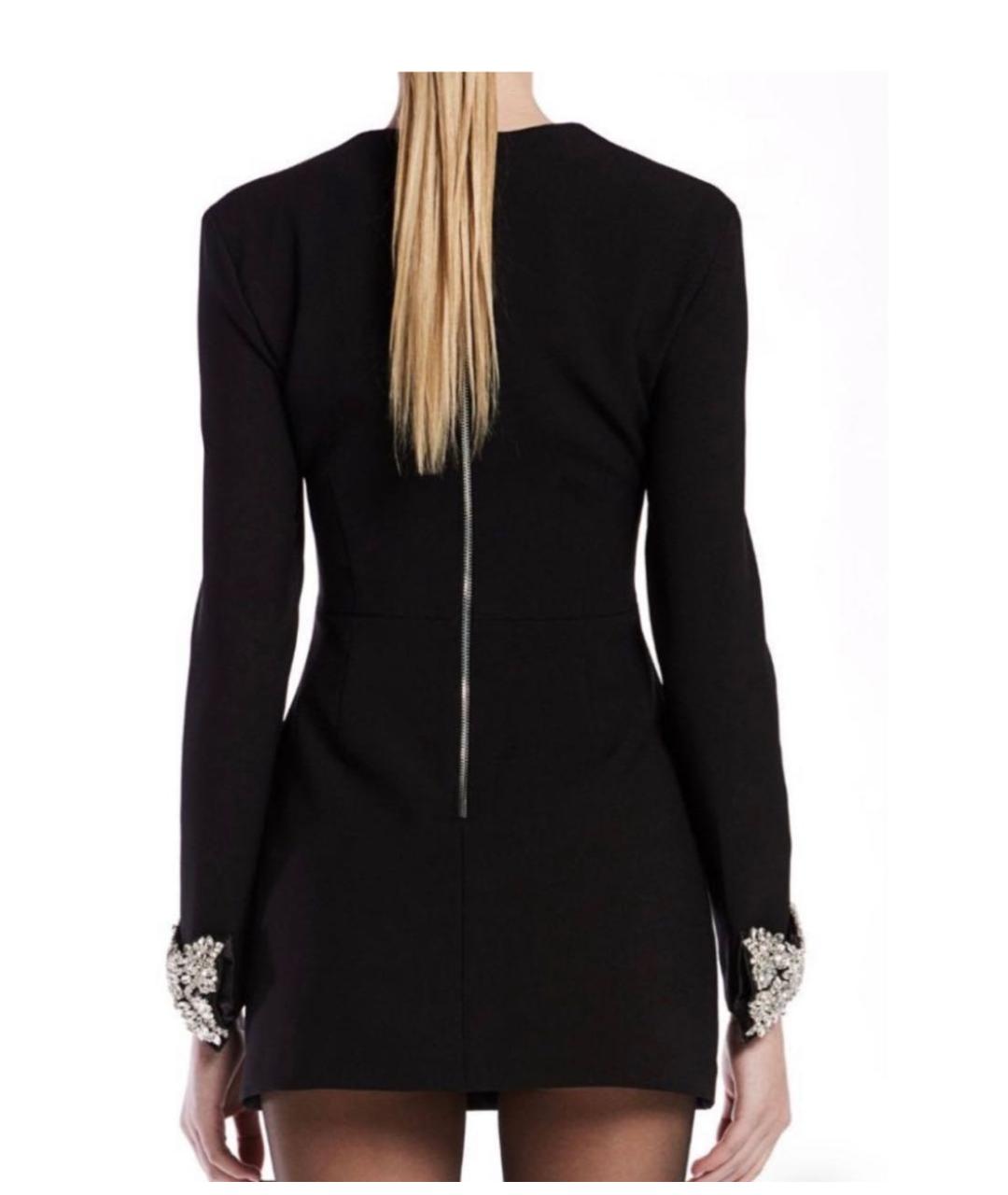 LOULOU STUDIO Черное хлопковое коктейльное платье, фото 6