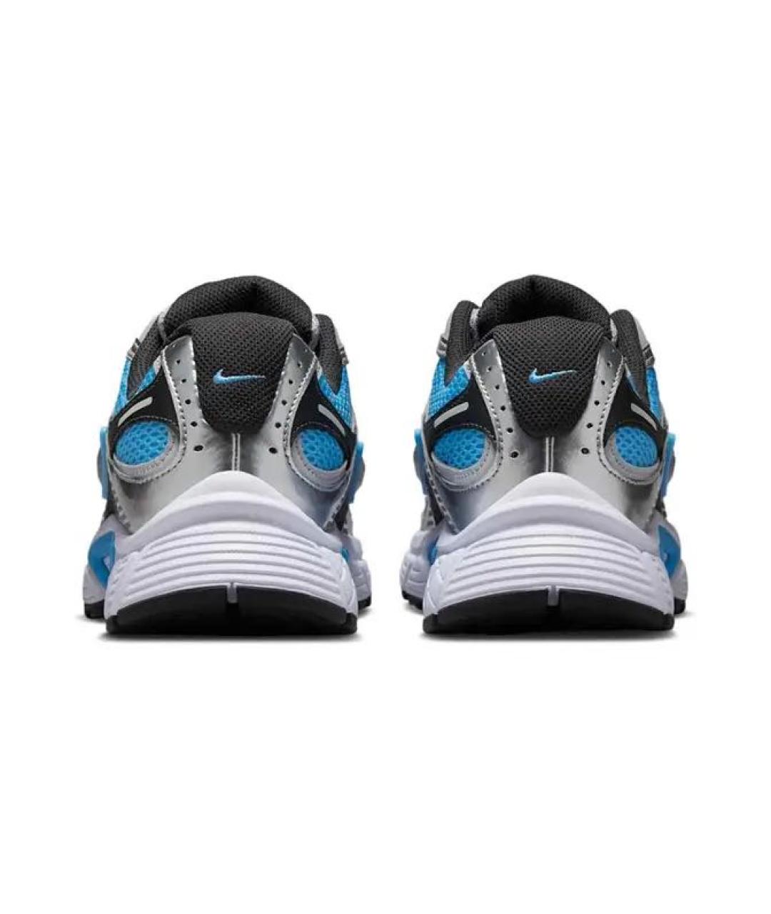 NIKE Синие кожаные кроссовки, фото 4