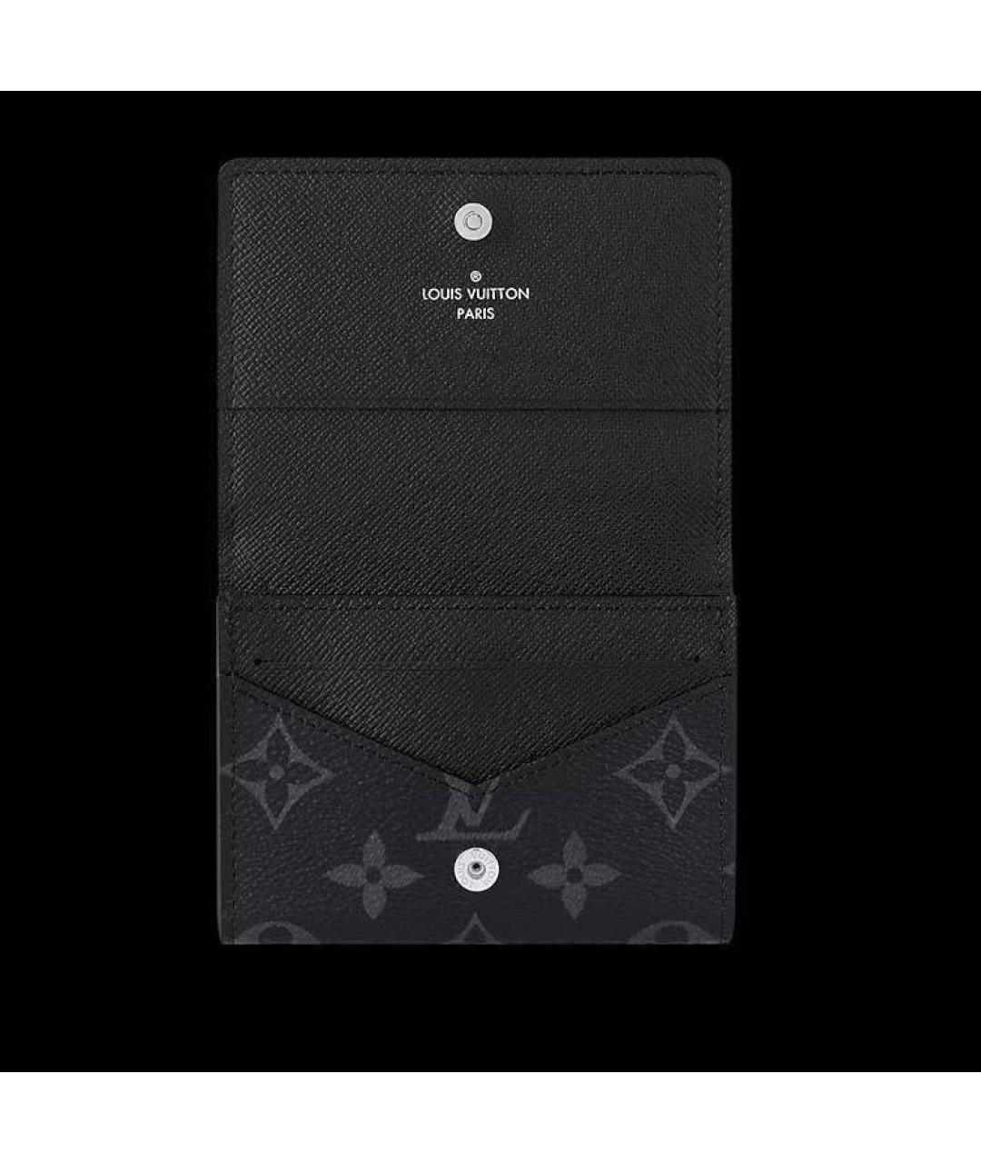 LOUIS VUITTON Черный кардхолдер, фото 2