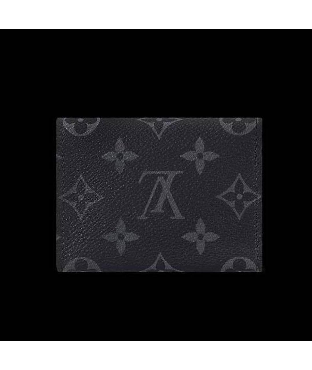 LOUIS VUITTON Черный кардхолдер, фото 3