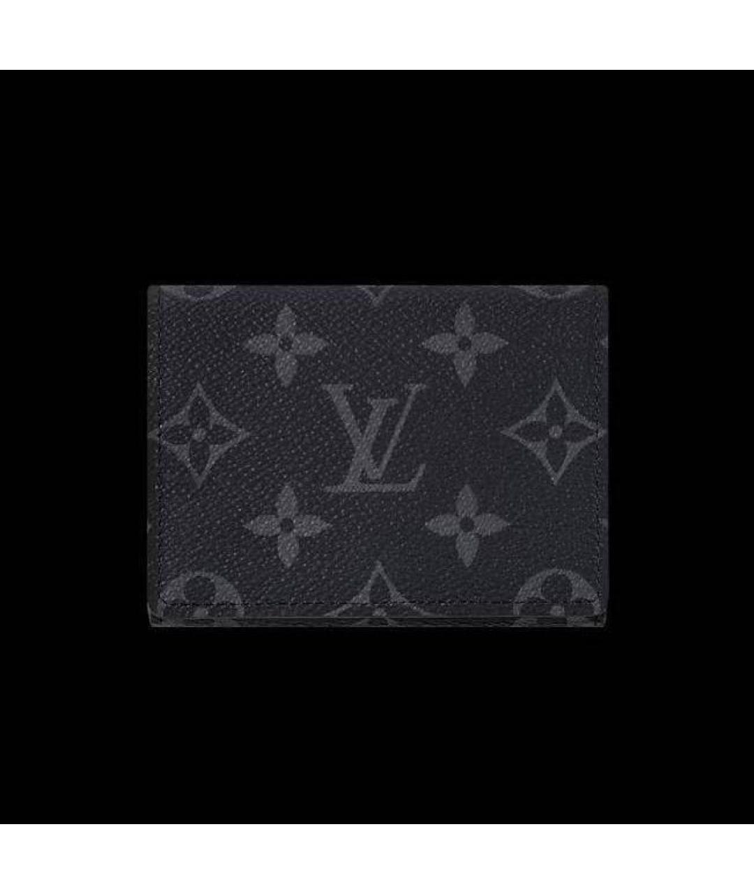 LOUIS VUITTON Черный кардхолдер, фото 5