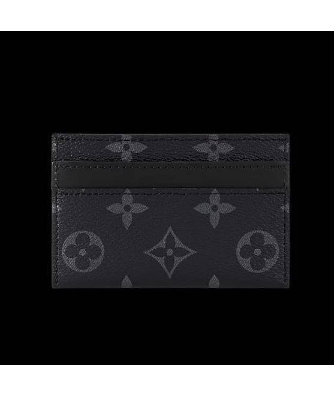LOUIS VUITTON Черный кардхолдер, фото 7