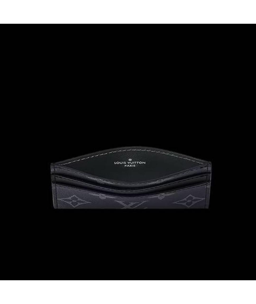 LOUIS VUITTON Черный кардхолдер, фото 4
