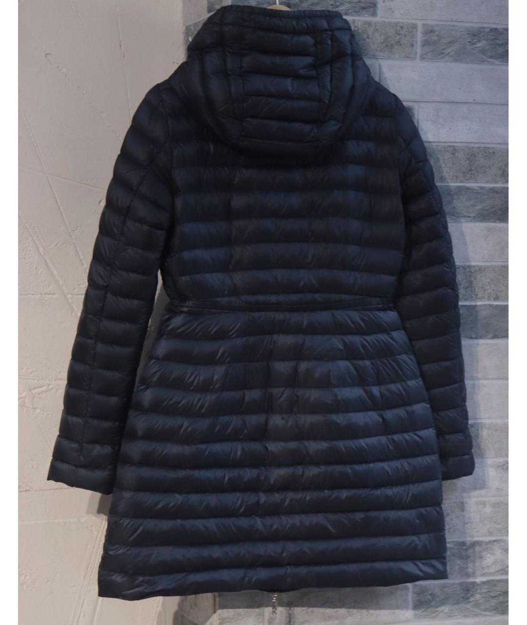 MONCLER Темно-синий пуховик, фото 3