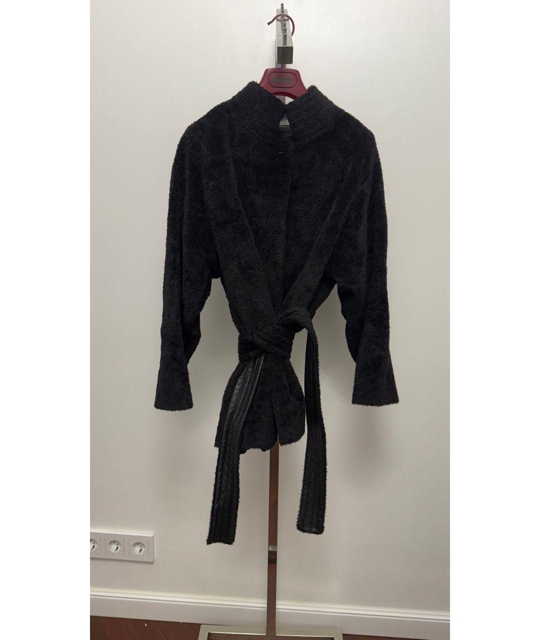 MAX MARA Черное шерстяное пальто, фото 6