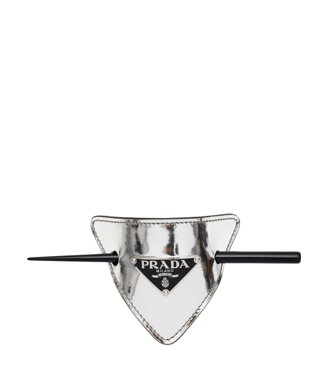PRADA Серебряная заколка, фото 1