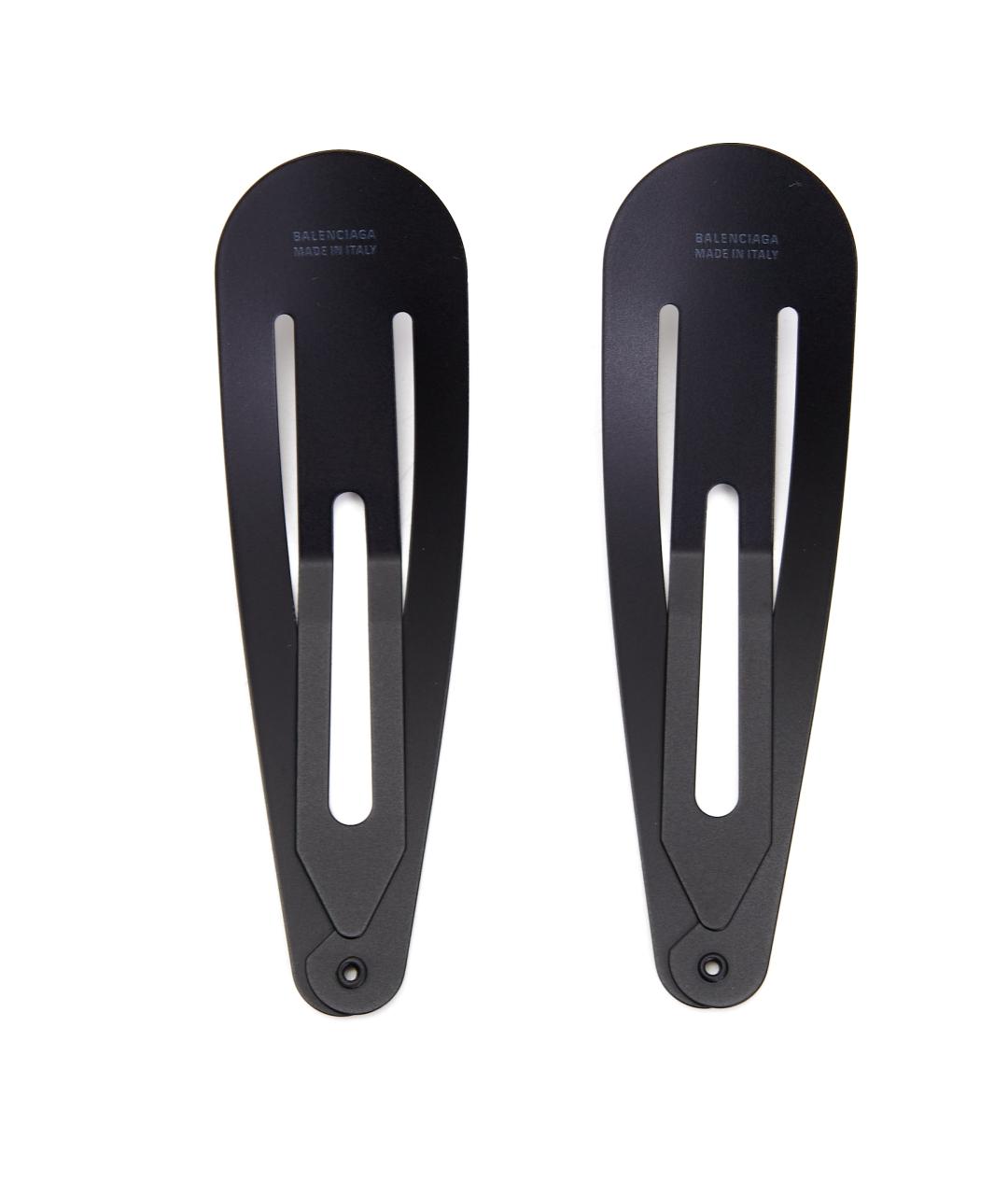BALENCIAGA Черная заколка, фото 3