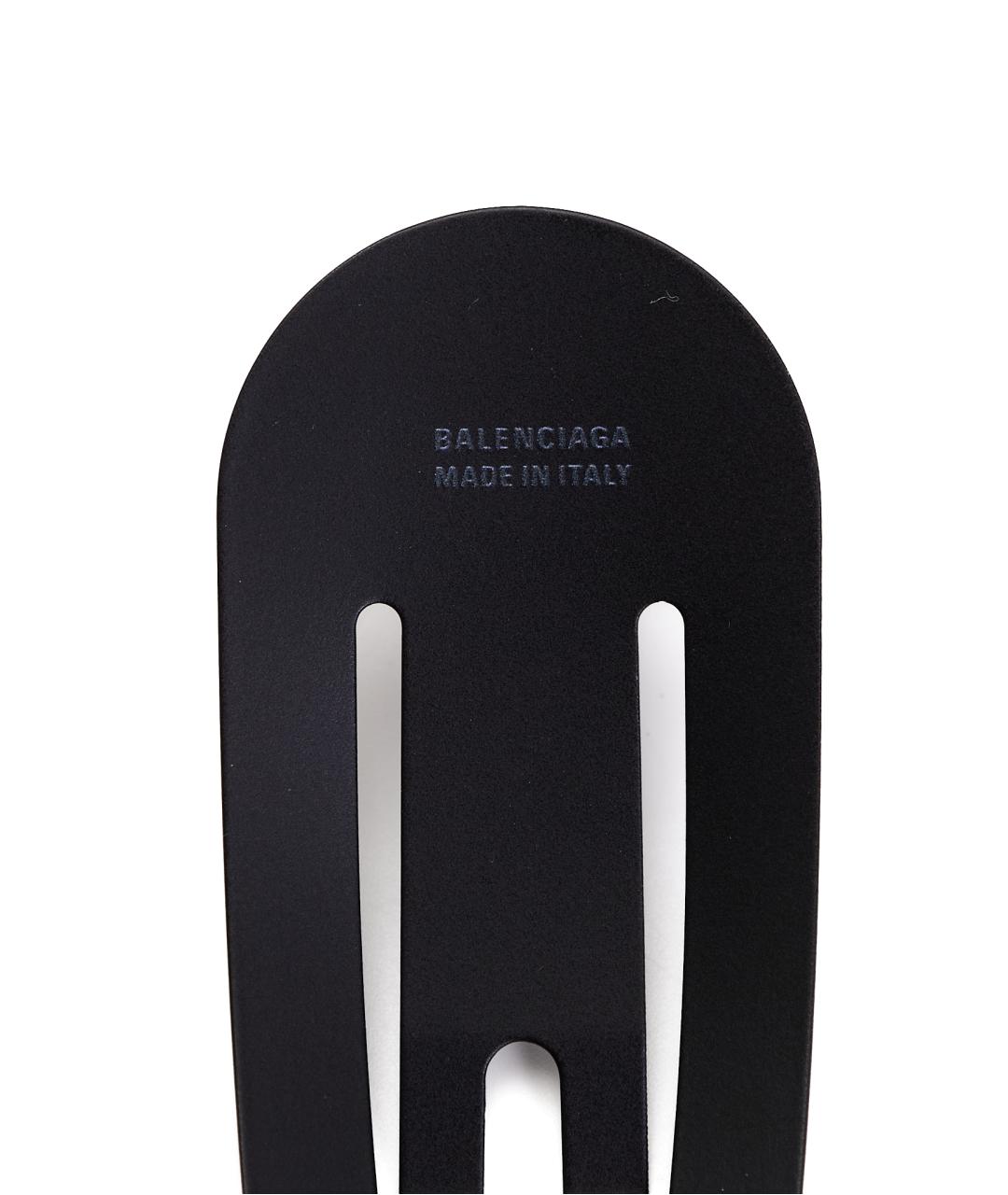 BALENCIAGA Черная заколка, фото 4