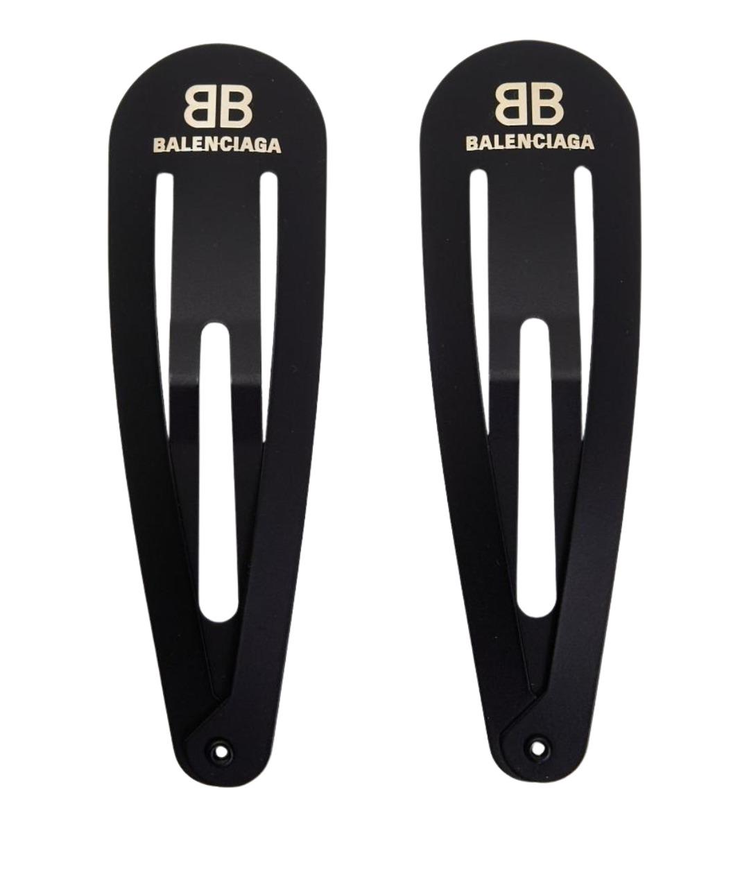 BALENCIAGA Черная заколка, фото 1