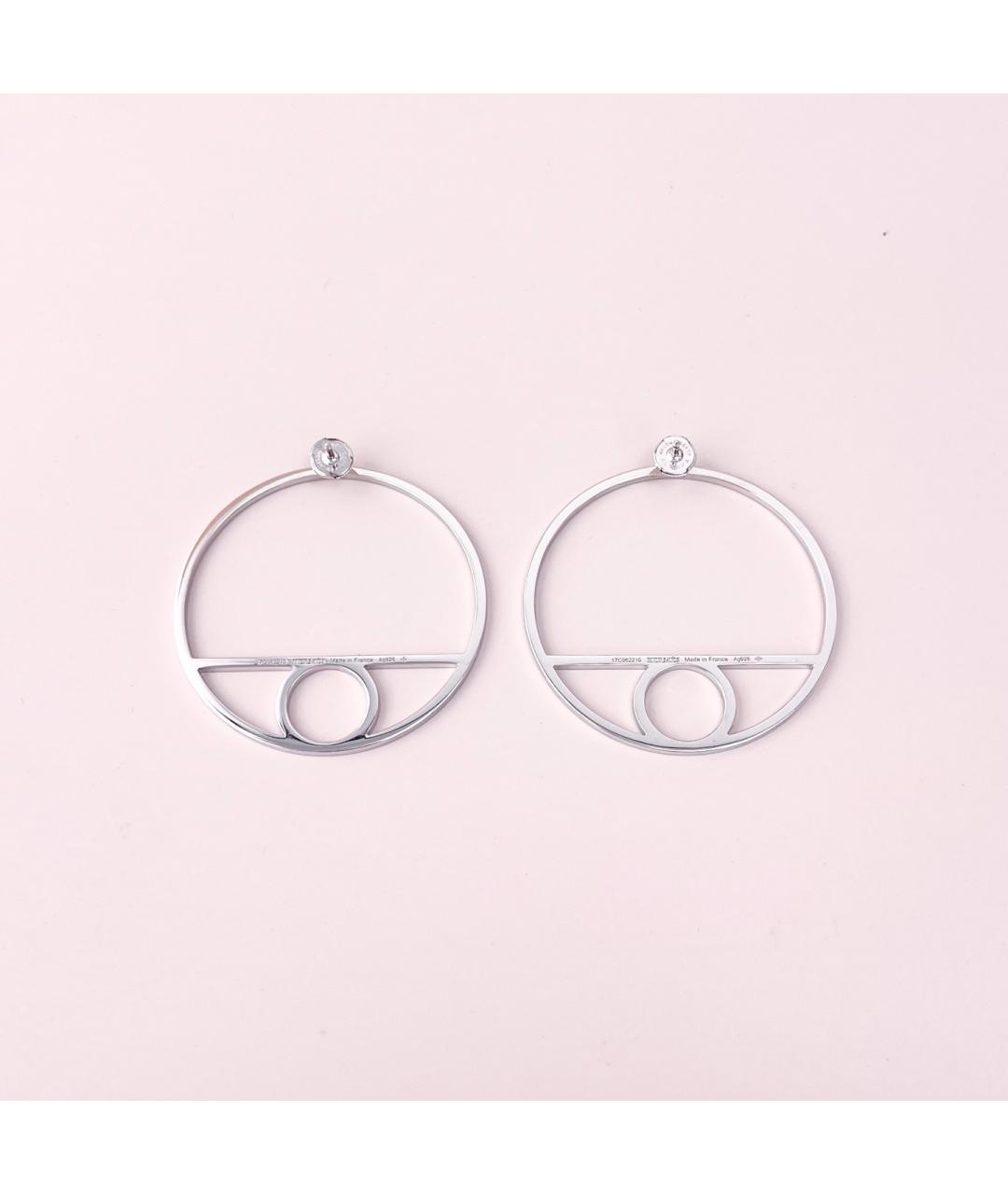 HERMES Серебряные серебряные серьги, фото 6