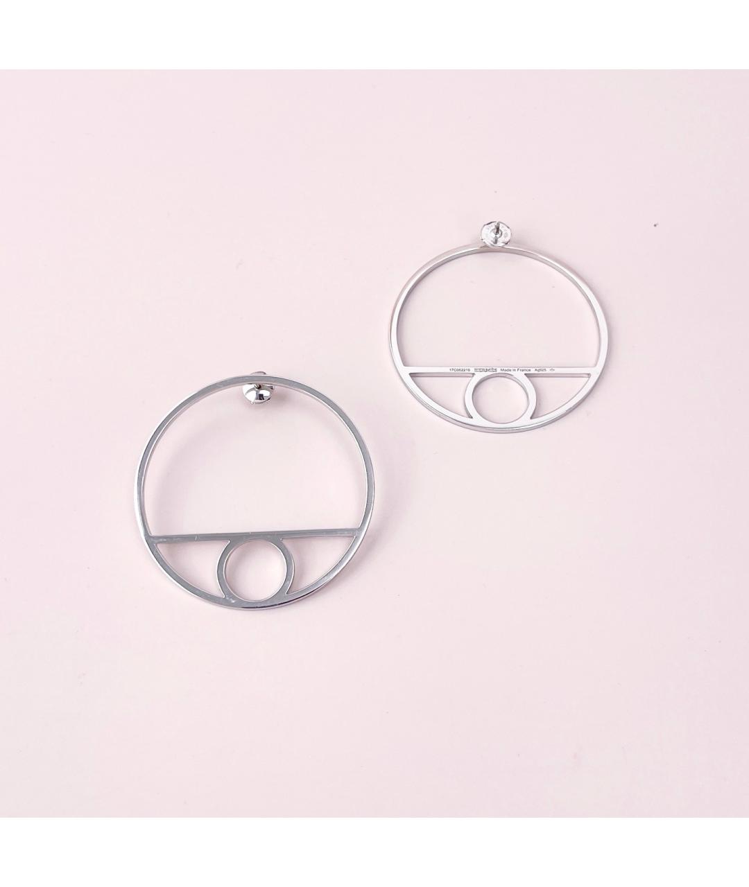 HERMES Серебряные серебряные серьги, фото 9