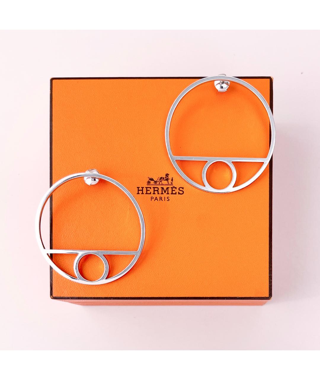 HERMES Серебряные серебряные серьги, фото 4