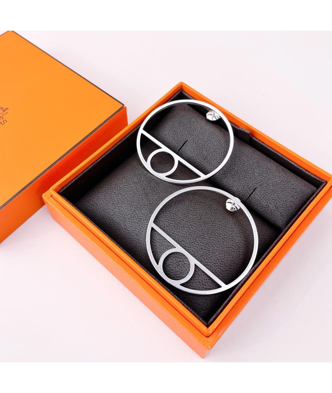 HERMES Серебряные серебряные серьги, фото 2