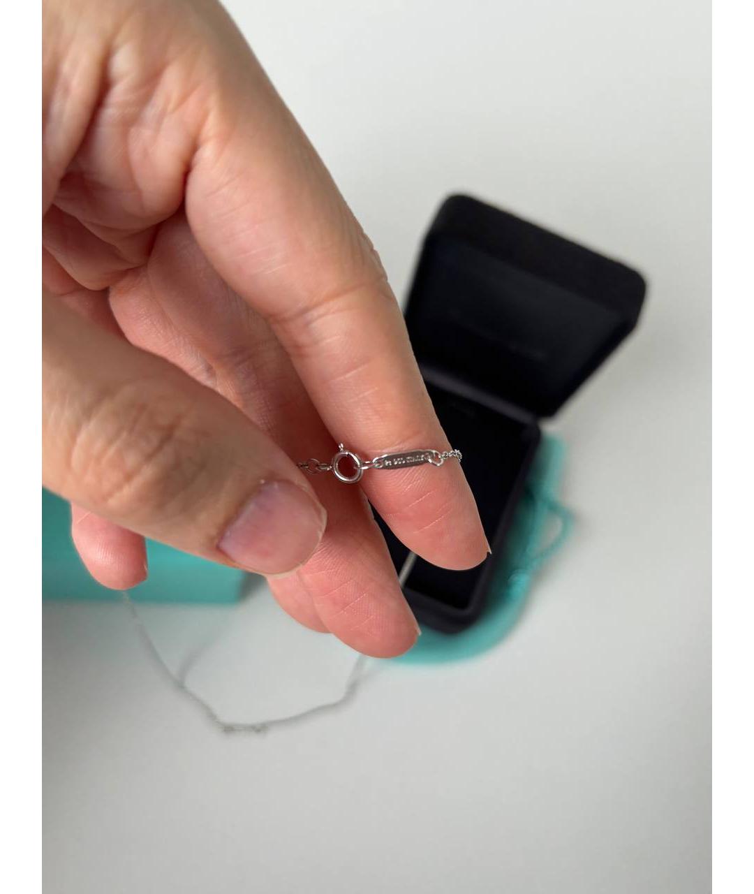 TIFFANY&CO Серебряная платиновая подвеска, фото 3