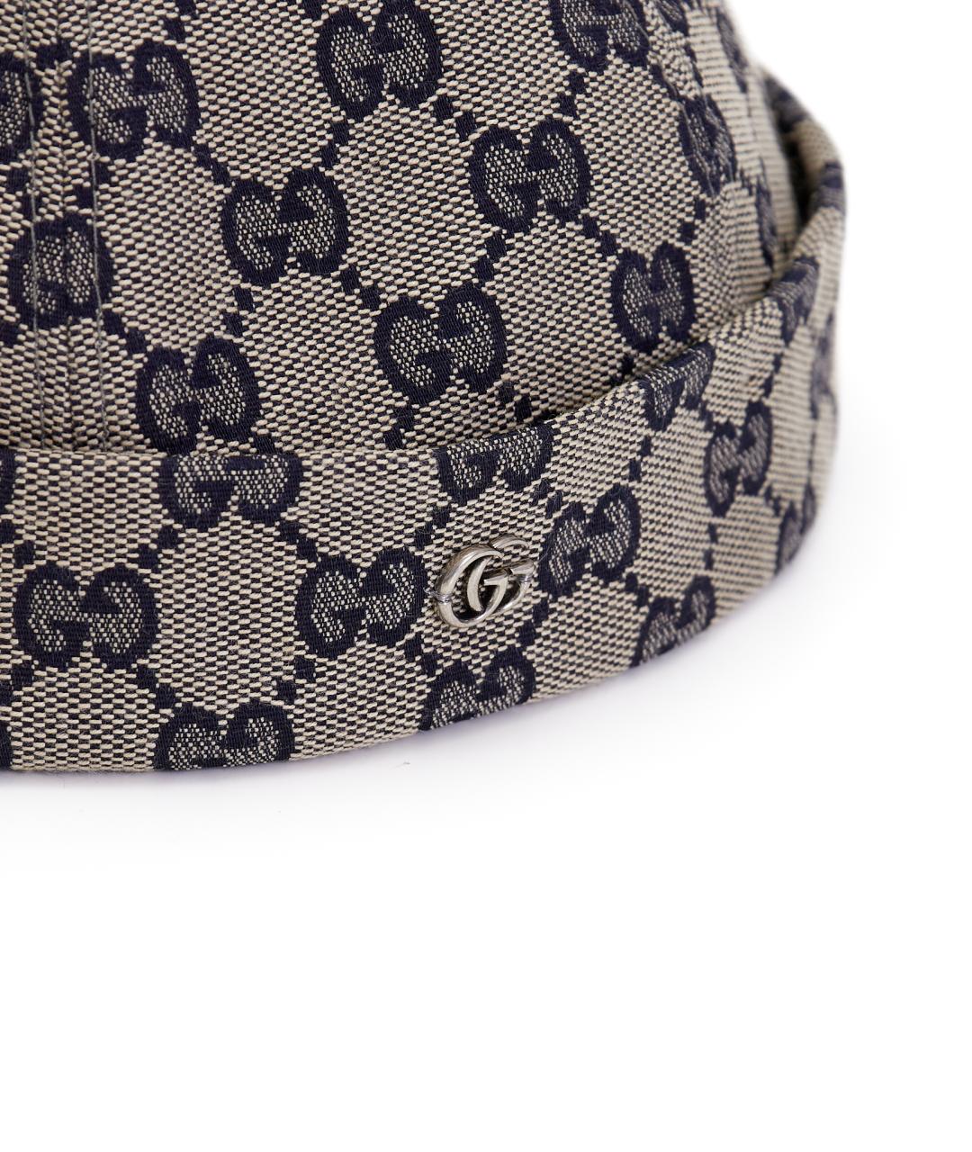 GUCCI Бежевая хлопковая шапка, фото 3