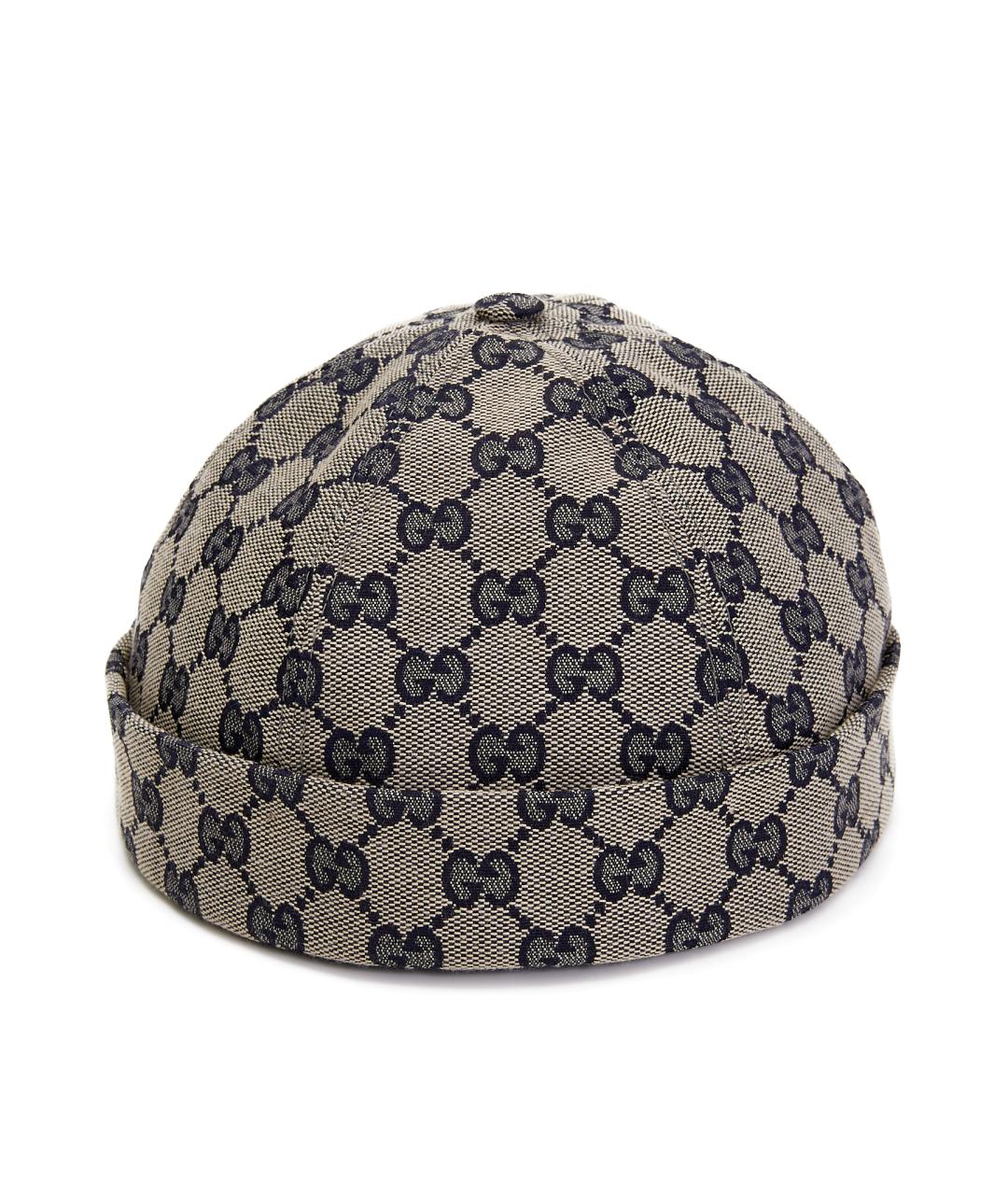 GUCCI Бежевая хлопковая шапка, фото 6