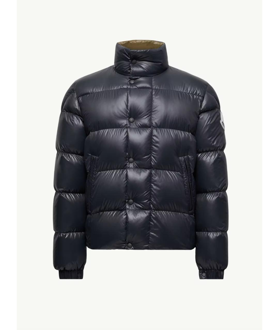 MONCLER Черная полиамидовая куртка, фото 1