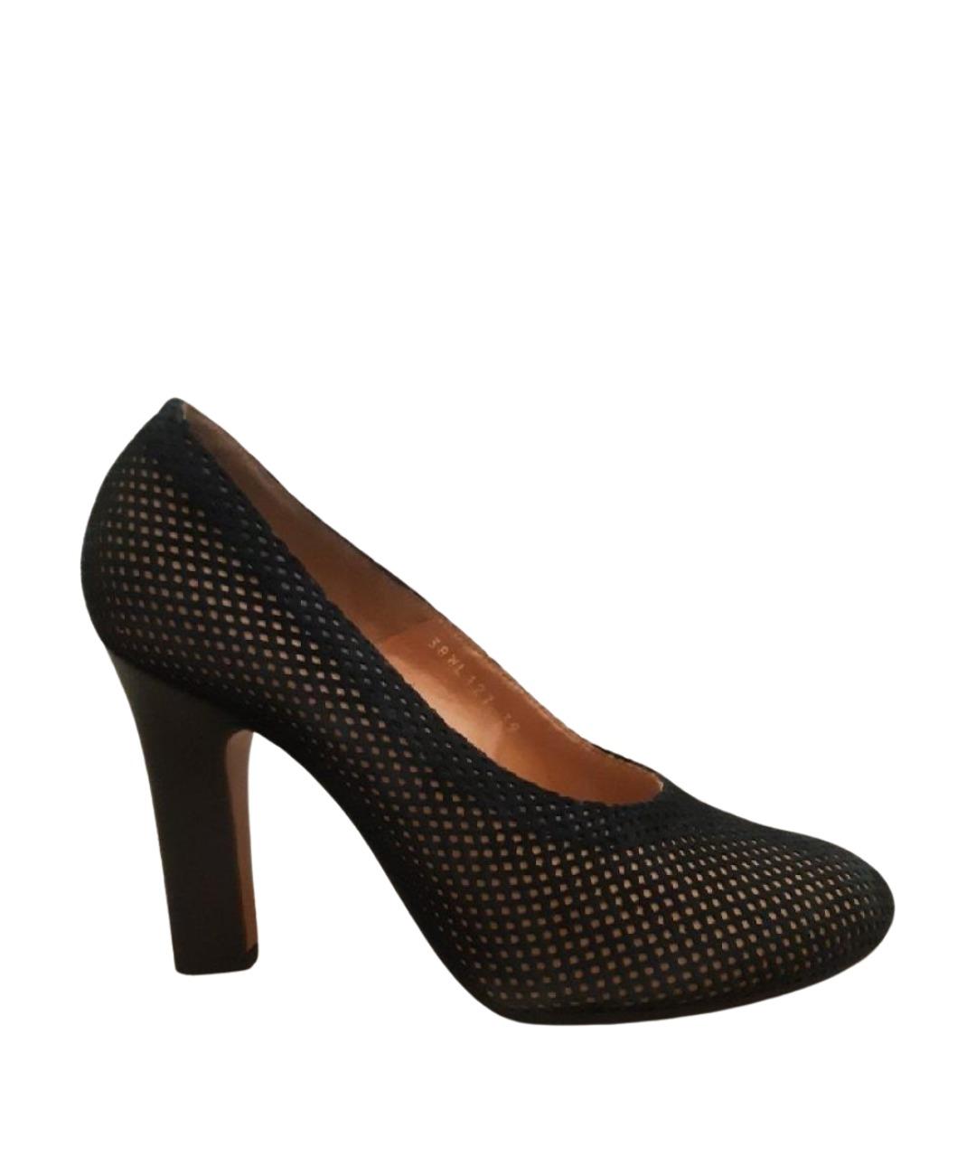 MAISON MARGIELA Черные текстильные туфли, фото 1