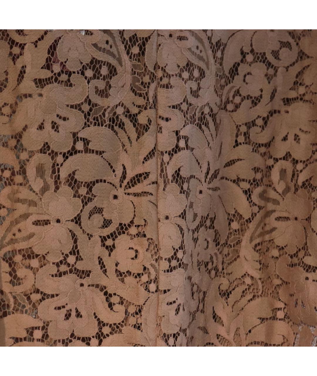 MAX MARA STUDIO Бежевая хлопковая блузы, фото 8