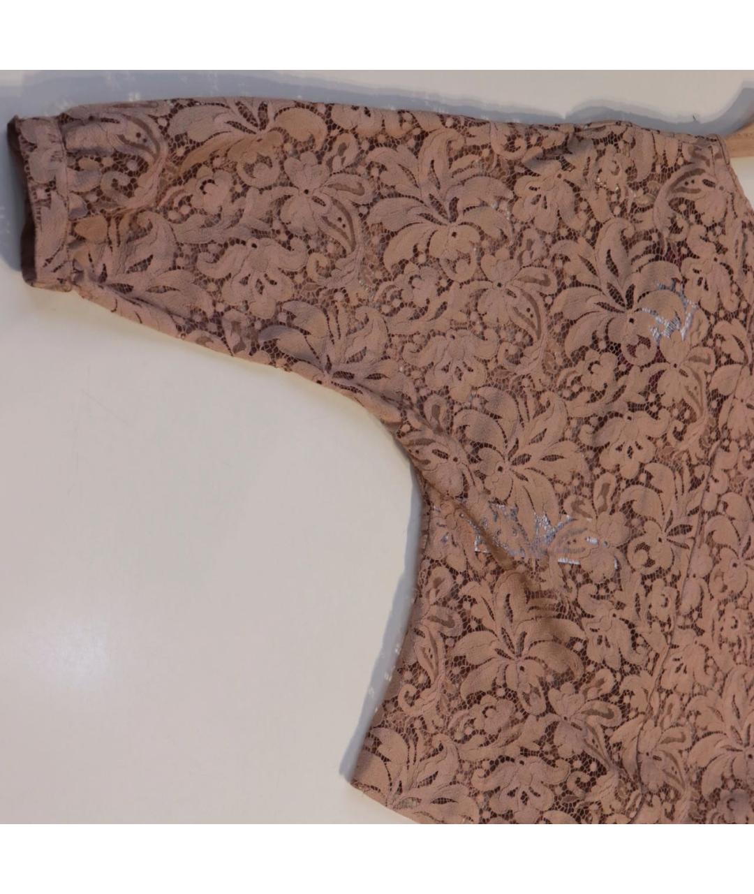 MAX MARA STUDIO Бежевая хлопковая блузы, фото 5