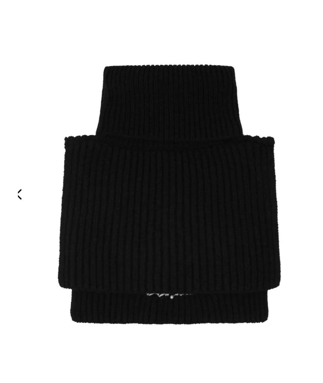 PRADA Черный кашемировый воротник, фото 2
