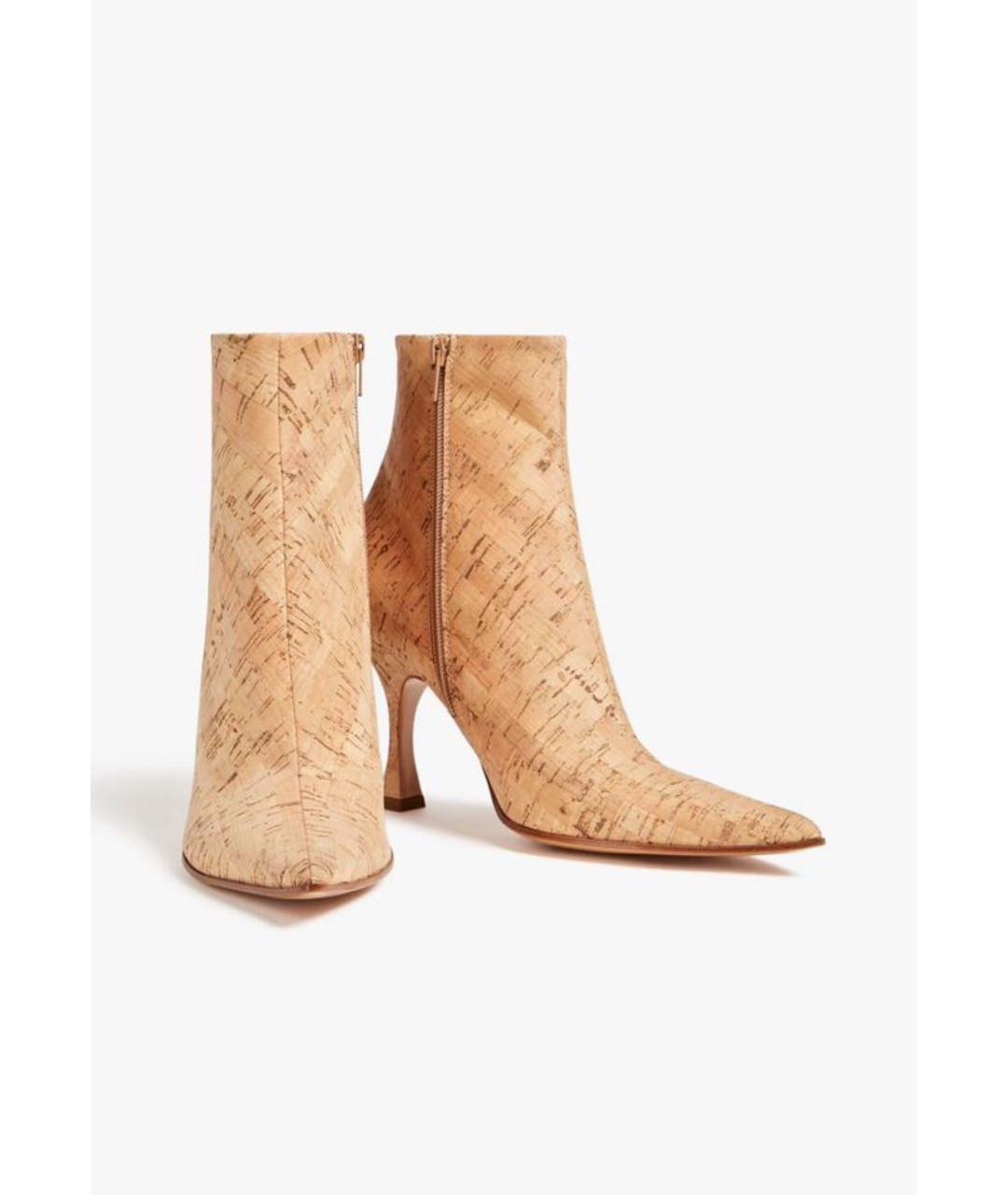 MM6 MAISON MARGIELA Бежевые ботильоны, фото 2