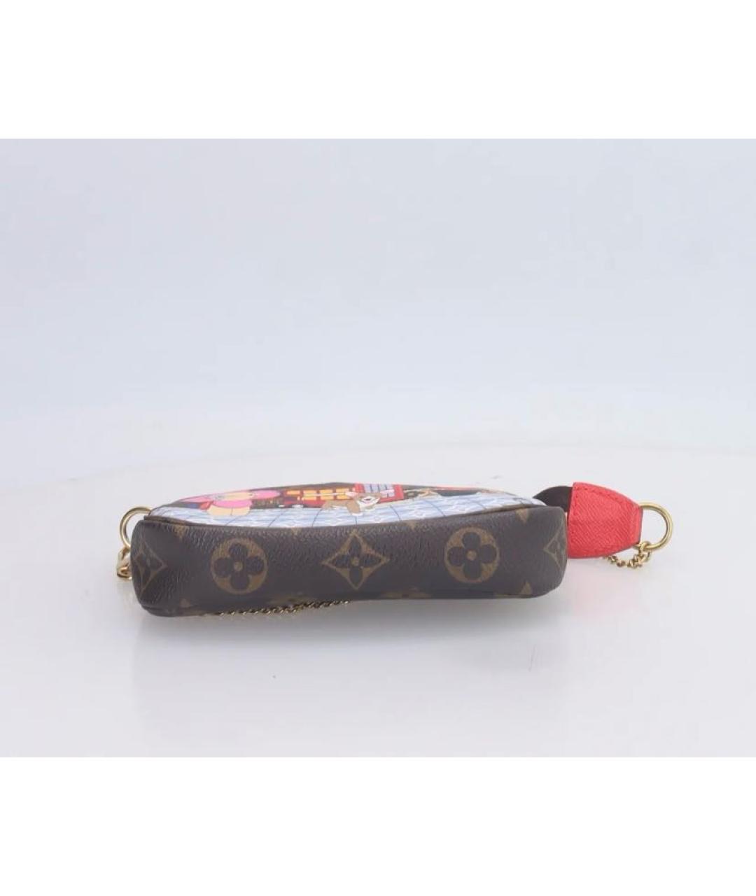 LOUIS VUITTON Коричневая сумка с короткими ручками, фото 6