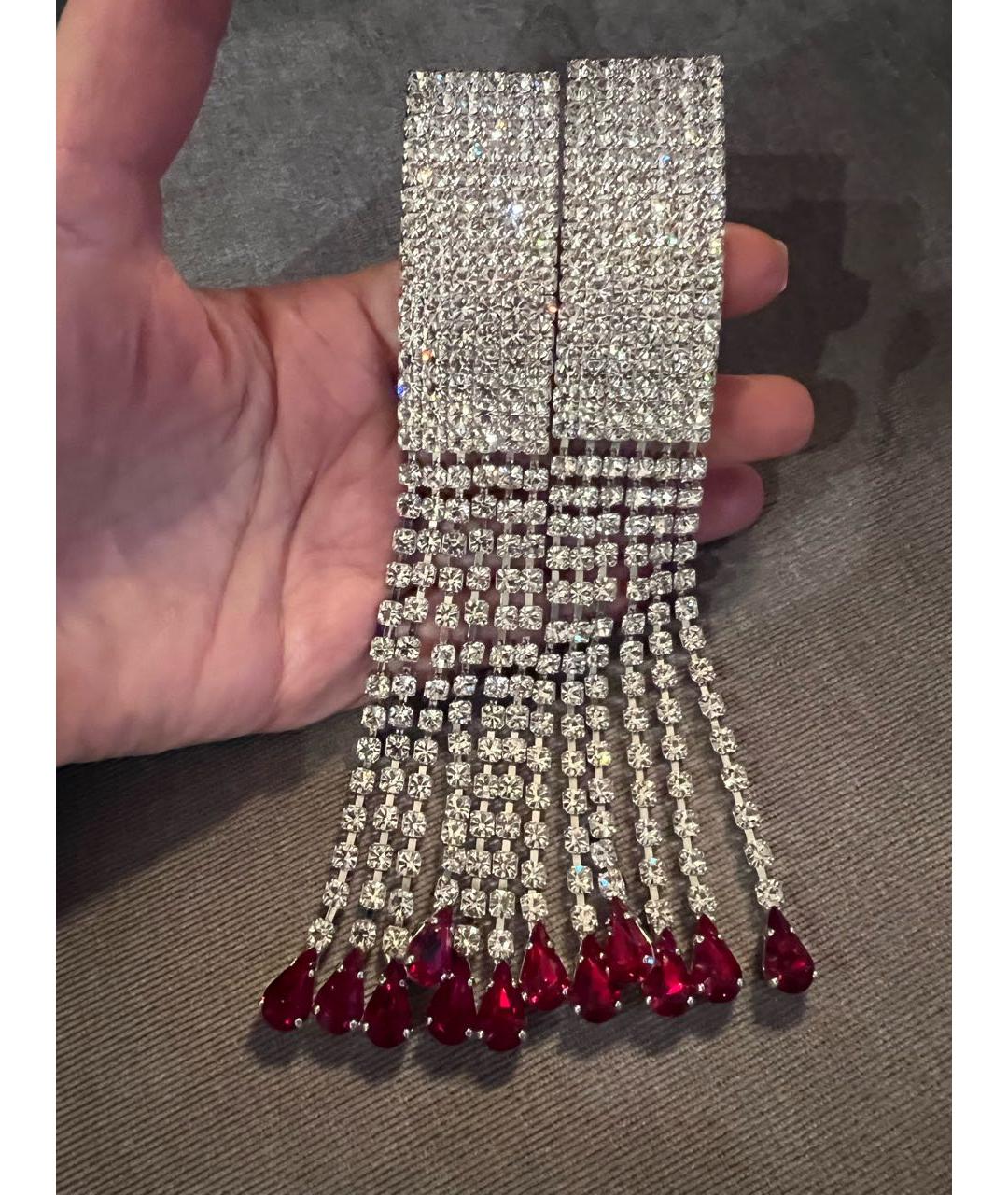 ALESSANDRA RICH Серебряные металлические клипсы, фото 7