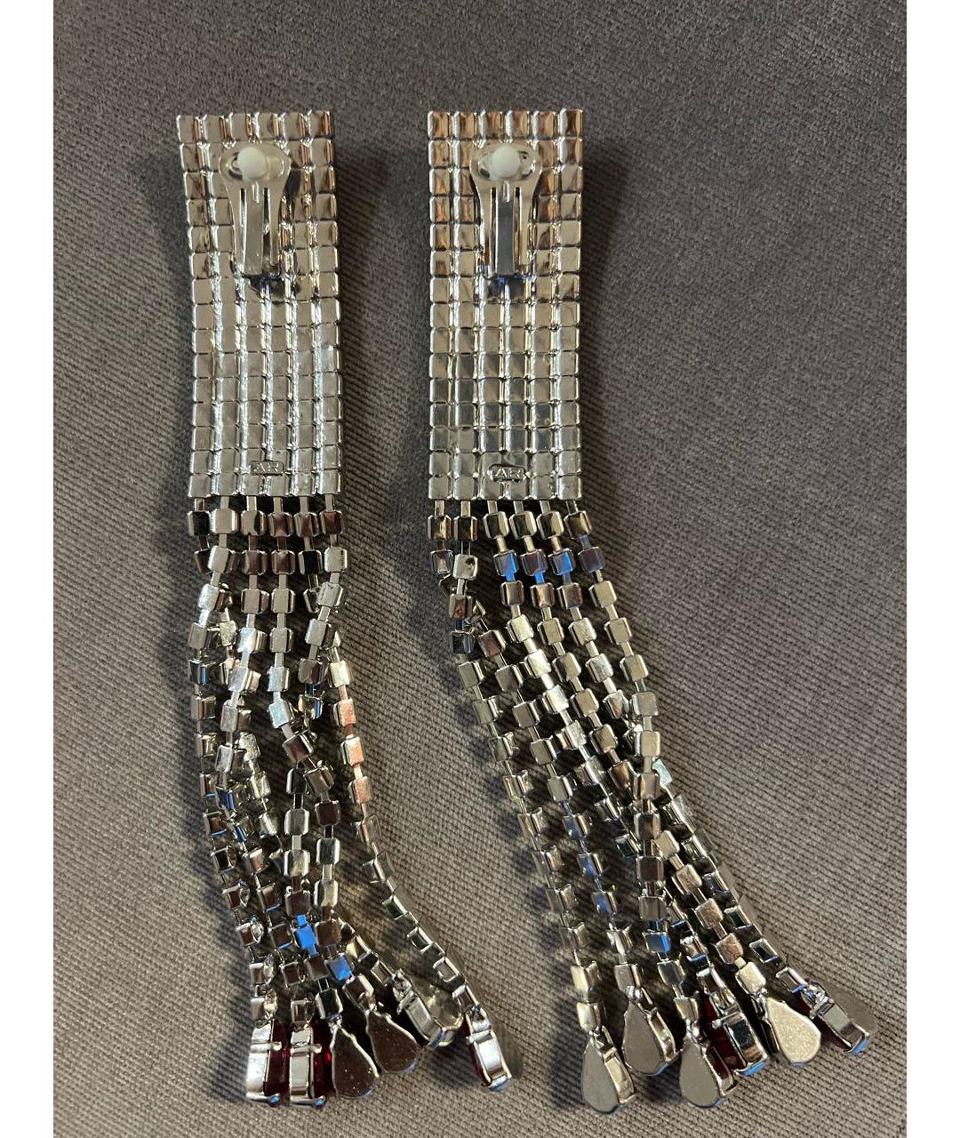 ALESSANDRA RICH Серебряные металлические клипсы, фото 4