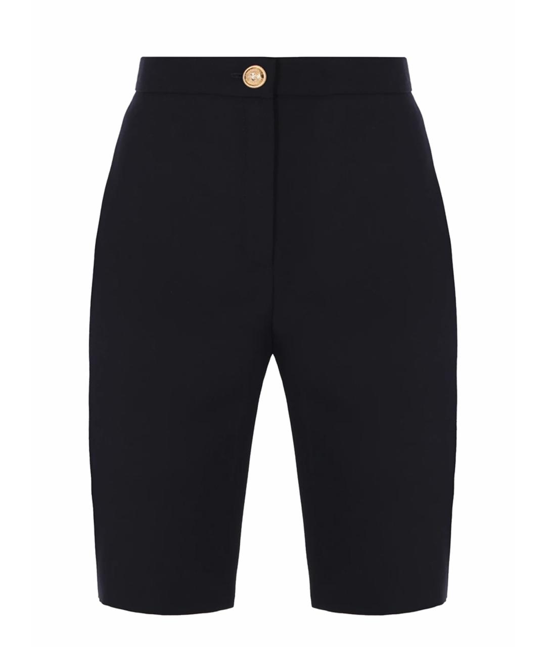 BALMAIN Черные шерстяные шорты, фото 5