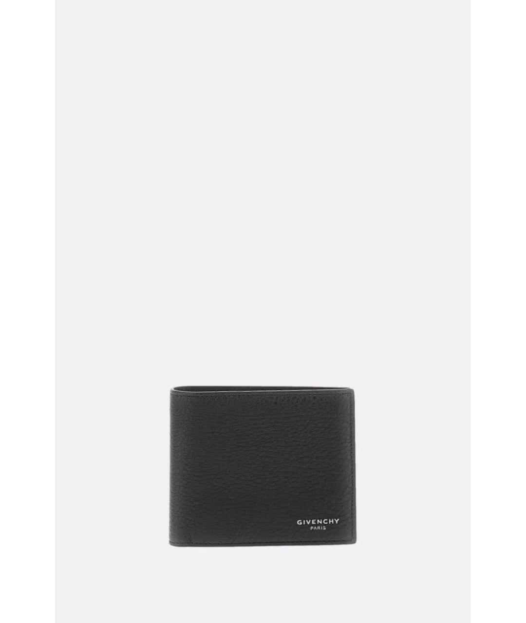 GIVENCHY Черный кожаный кошелек, фото 3