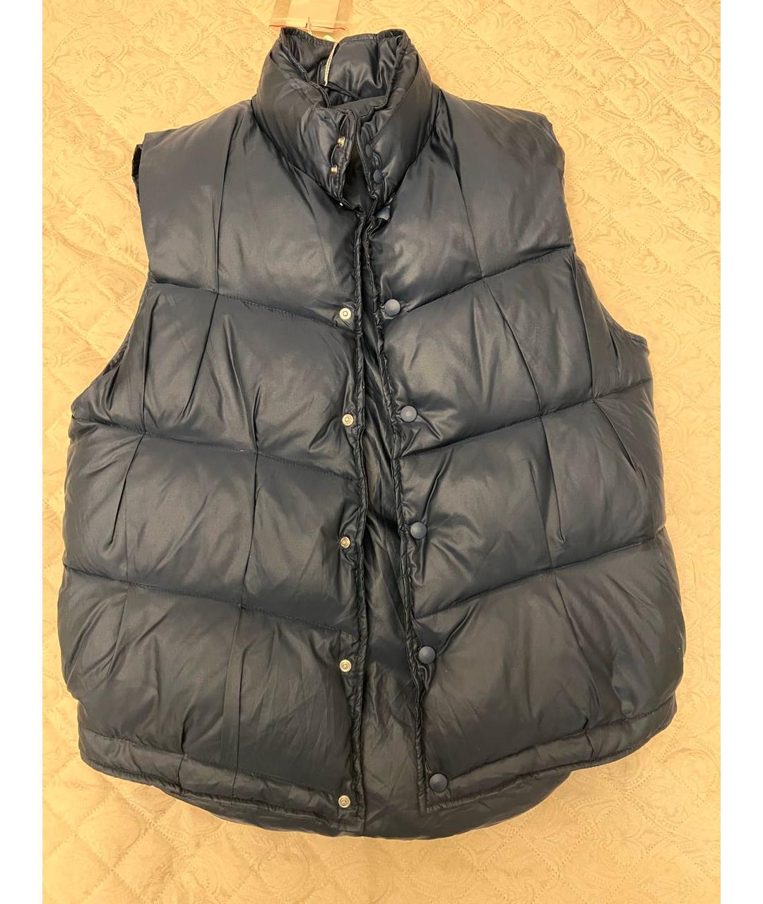 MAISON MARGIELA Темно-синий полиамидовый жилет, фото 6