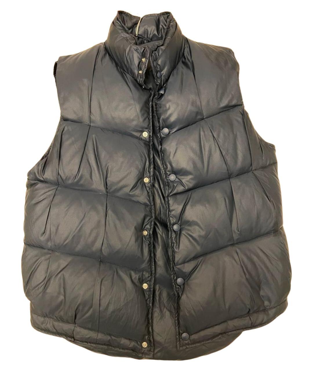 MAISON MARGIELA Темно-синий полиамидовый жилет, фото 1