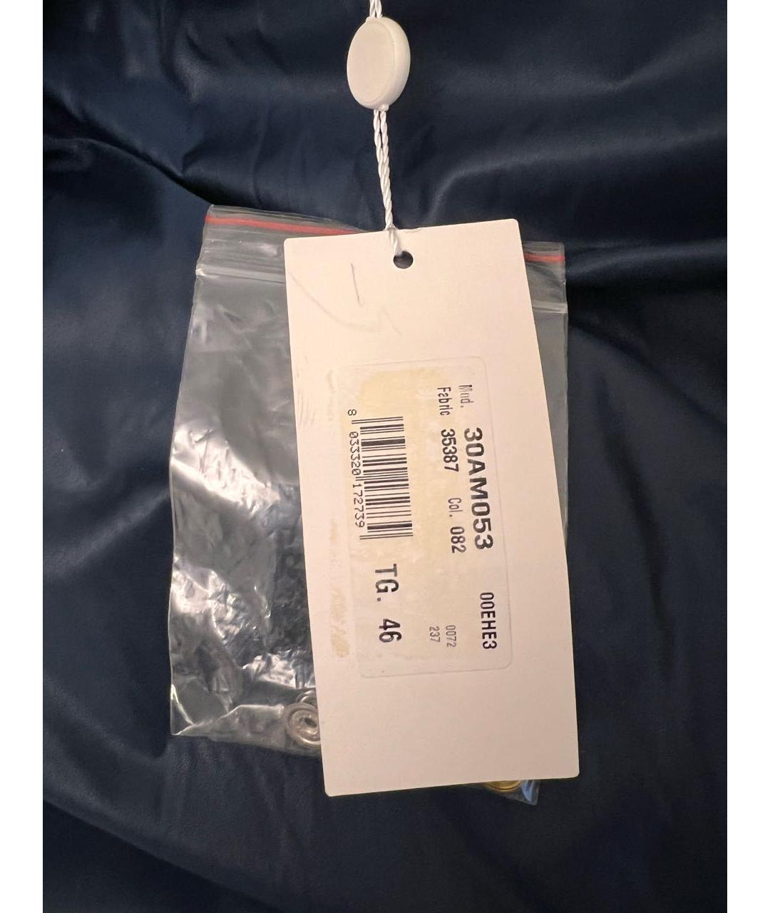 MAISON MARGIELA Темно-синий полиамидовый жилет, фото 5