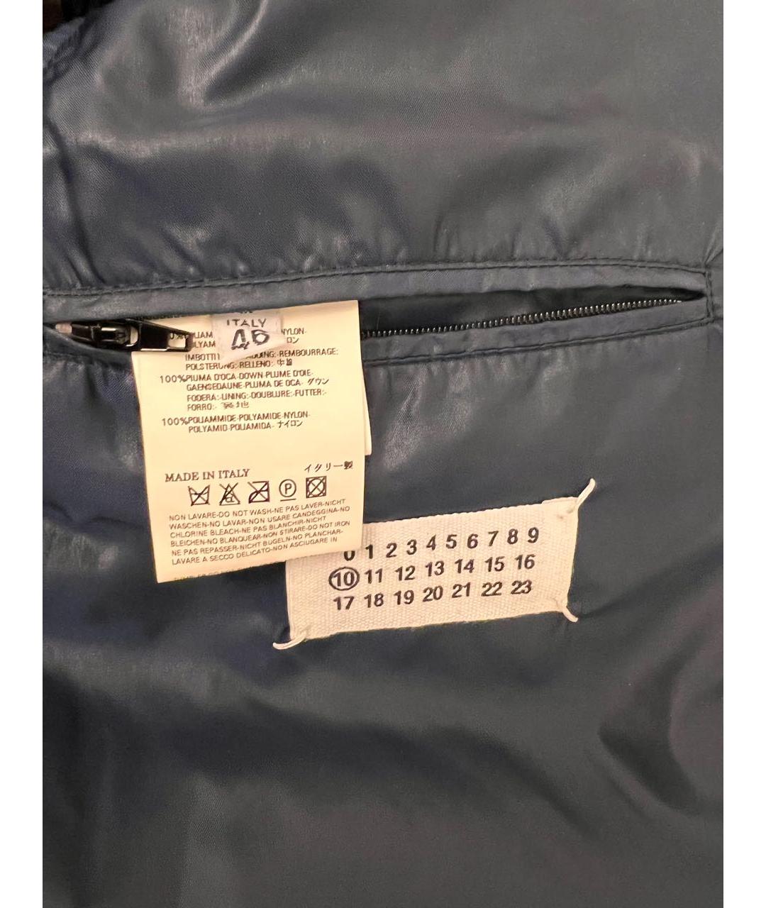 MAISON MARGIELA Темно-синий полиамидовый жилет, фото 3