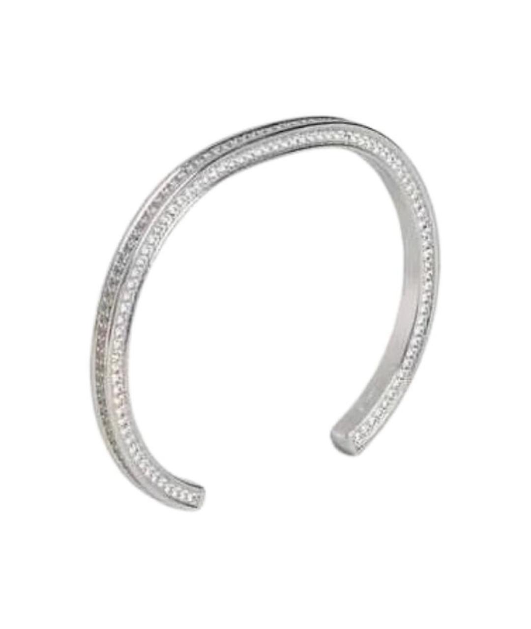 CELINE Серебрянный металлический браслет, фото 1