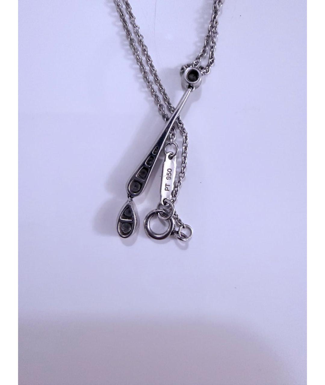 TIFFANY&CO Белая платиновая подвеска, фото 5