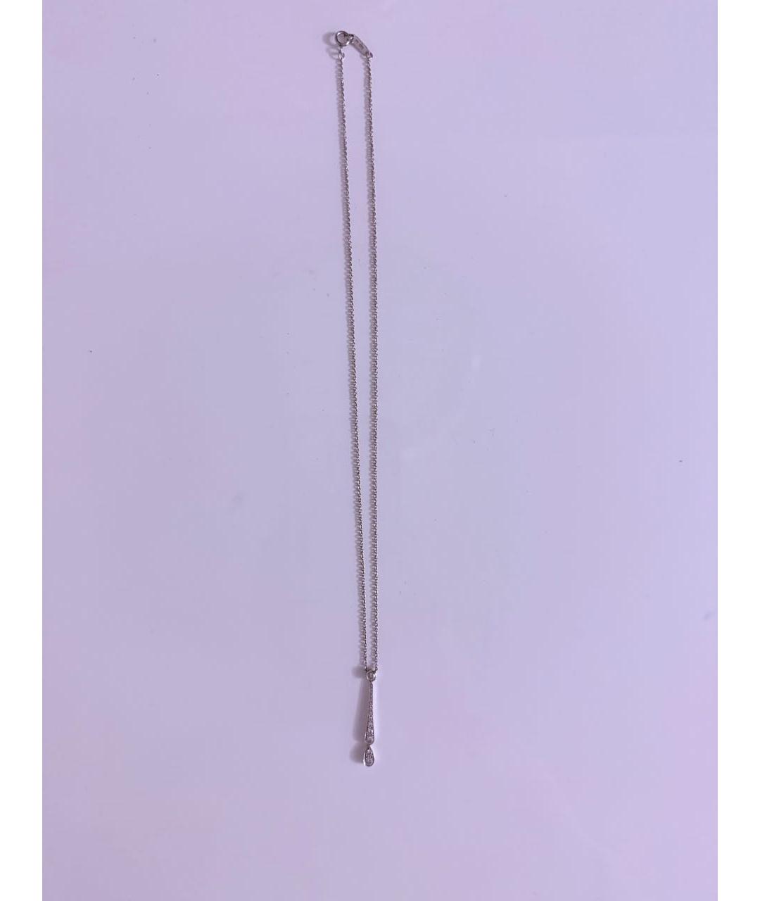 TIFFANY&CO Белая платиновая подвеска, фото 7