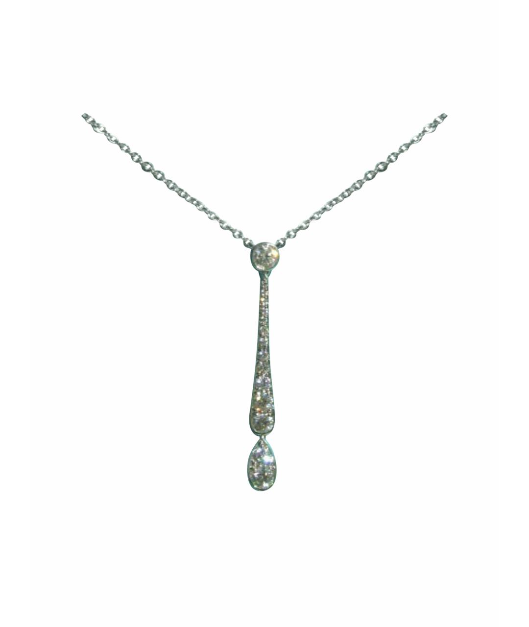TIFFANY&CO Белая платиновая подвеска, фото 1