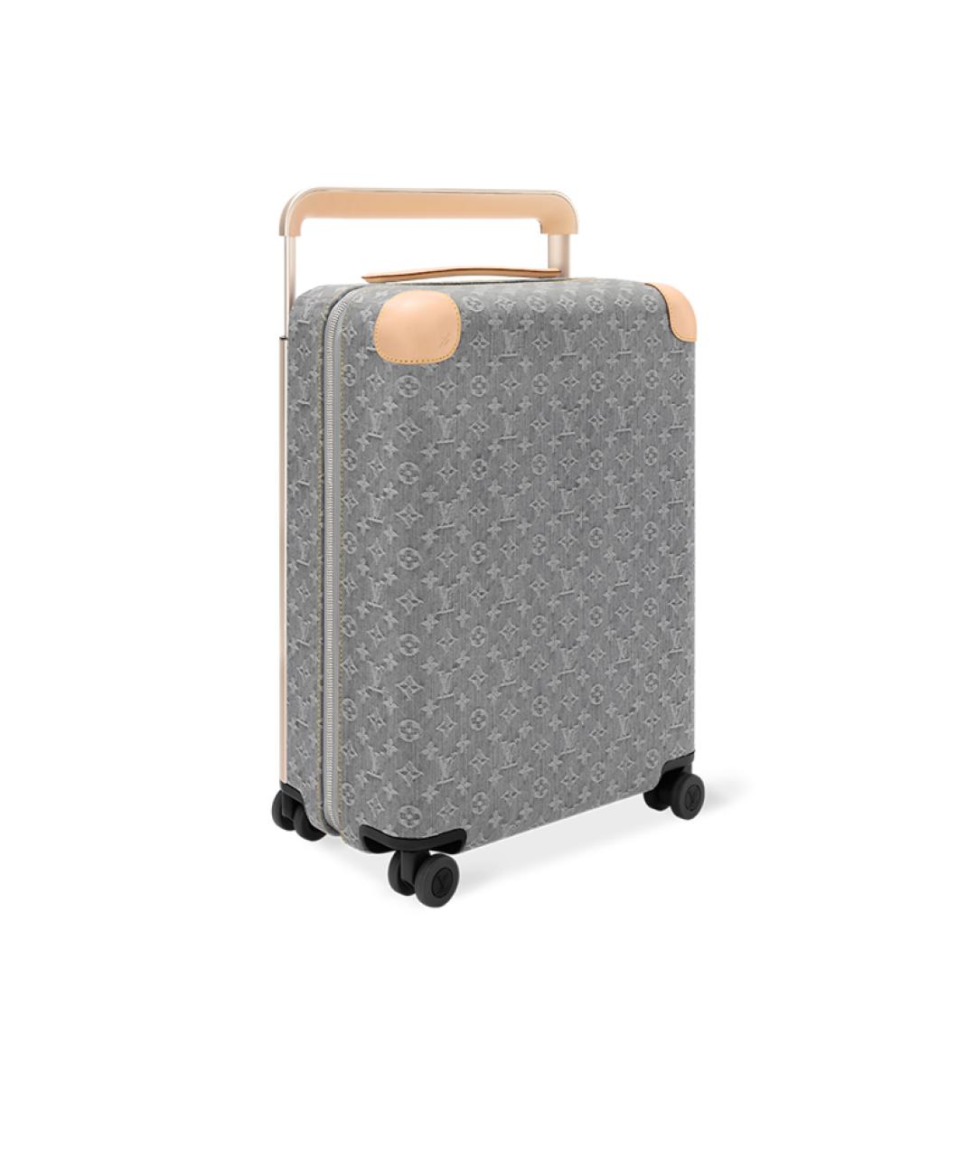 LOUIS VUITTON Серый деним чемодан, фото 2