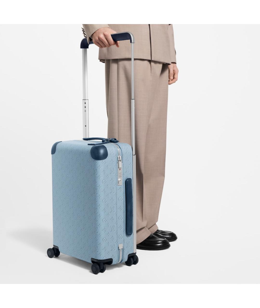 LOUIS VUITTON Голубой чемодан, фото 8