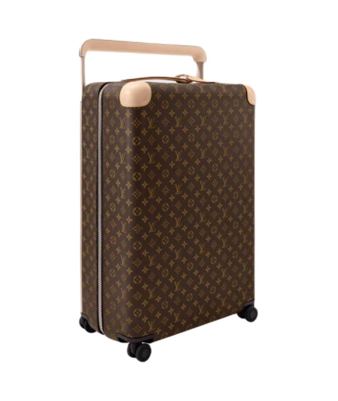 LOUIS VUITTON Коричневый чемодан, фото 2